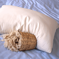 Non-Toxic Eco-Friendly Wool Pillow - Made in the USA – Pure Living Space