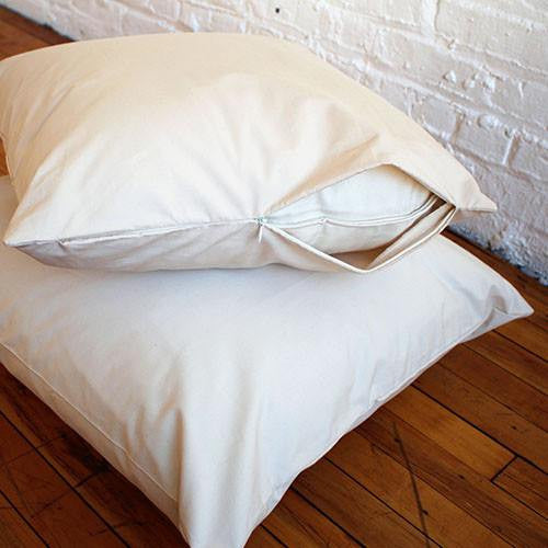 Organic Cotton Pillow Cover Protects 