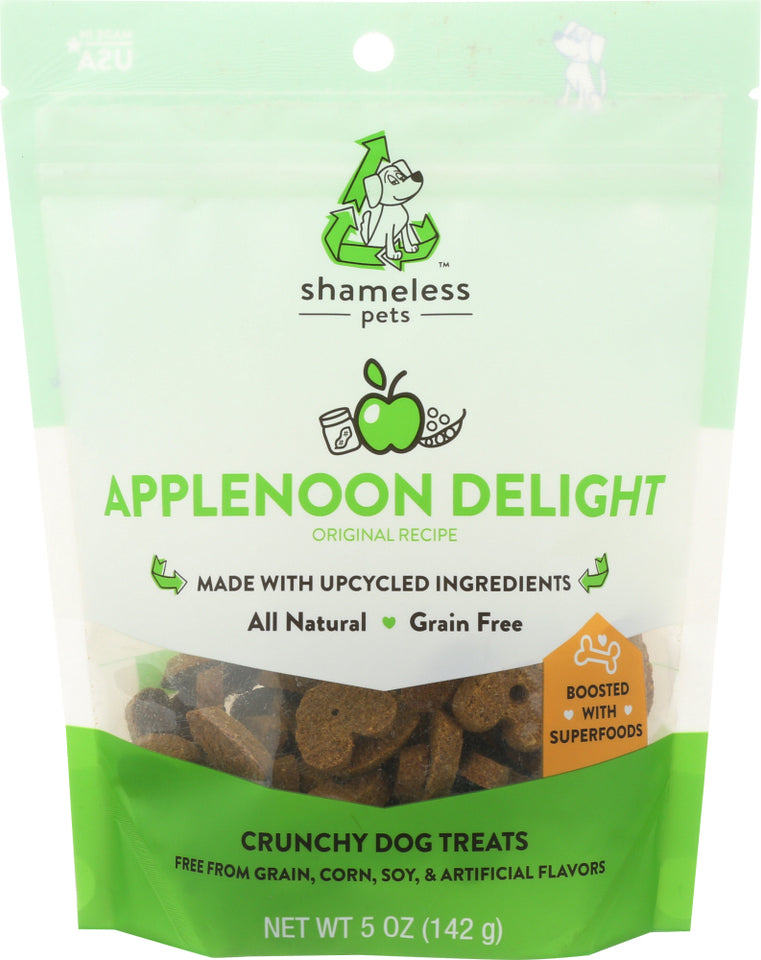 Shameless Pets Treat Dog Applenoon Delight 5 Oz Forevergreen Supply