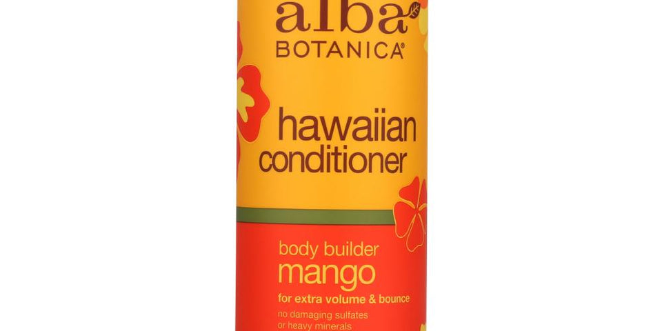 ALBA BOTANICA: Natural Hawaiian Conditioner Body Builder Mango, 12 oz