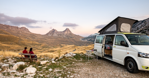 Park in remote locations with your class b rv