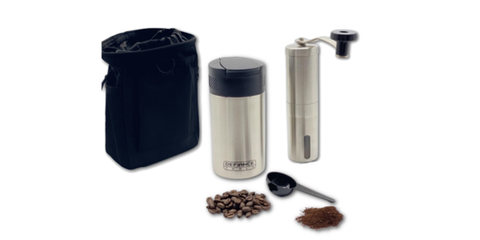 Off Road French Press, Grinder, and Molle Pouch Kit