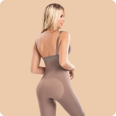 3083 Strapless to Knee Firm Body Shaper with Butt Lifter