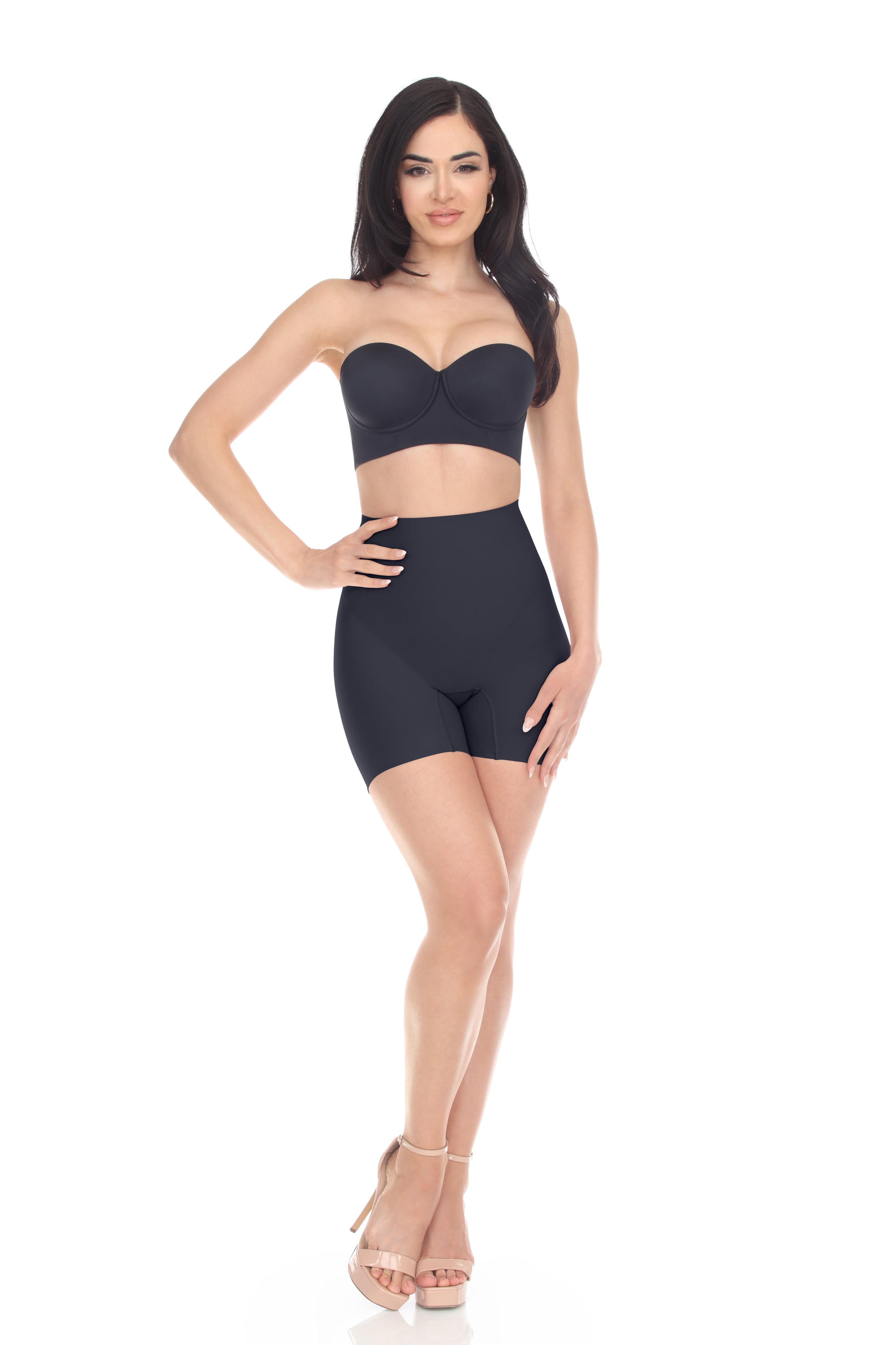 LZH FILTER Shapewear Shorts for Women Tummy Control High Waisted Hip Lift  Body Shaper Seamless Shaping Slip Shorts Under Dresses : :  Fashion