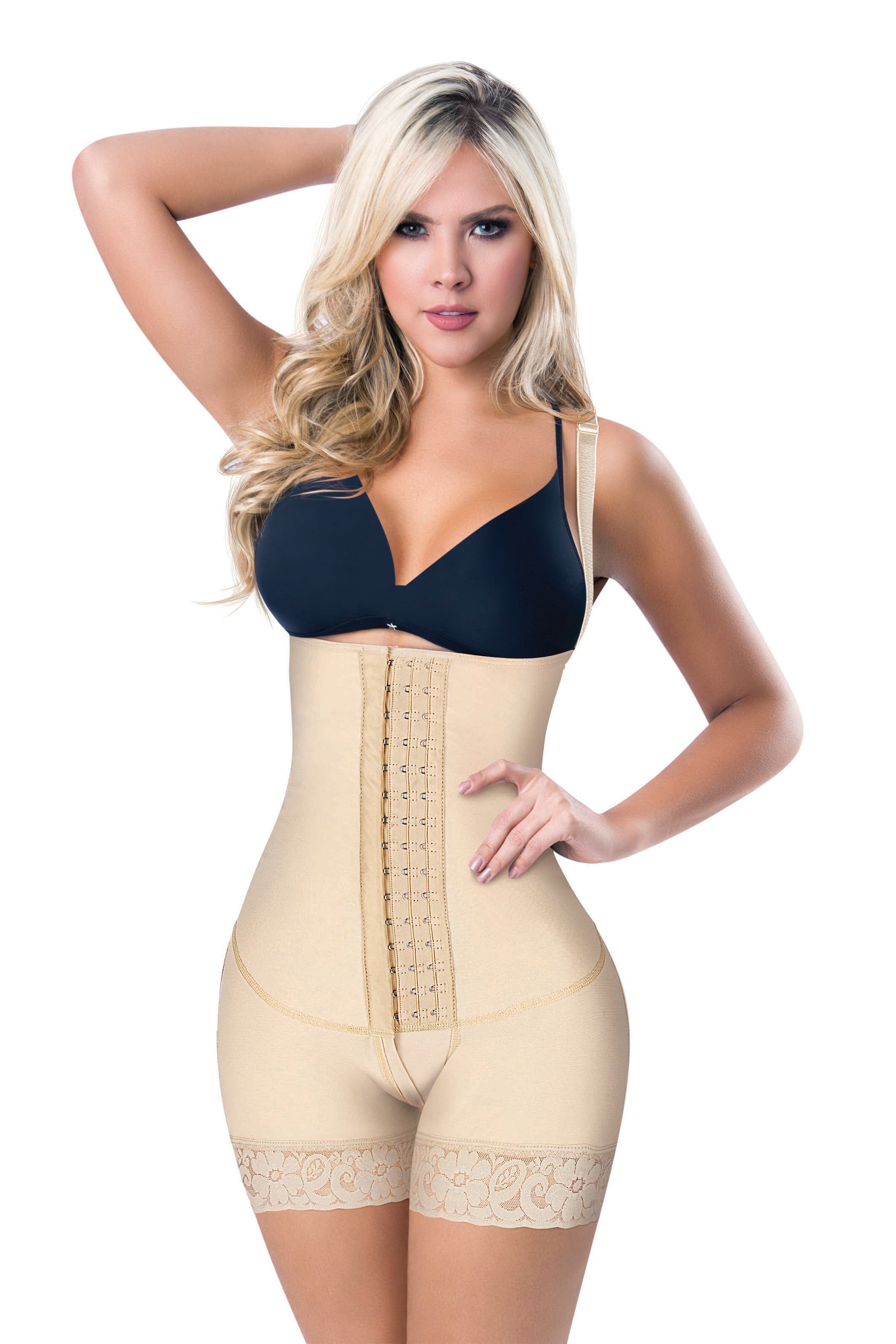 Full Body Faja For Women Tummy Control Compression Garment Post Surgery  Fajas Colombianas Shaper Side Ykk-Zipper Open Bust Reductoras Y Moldeadoras