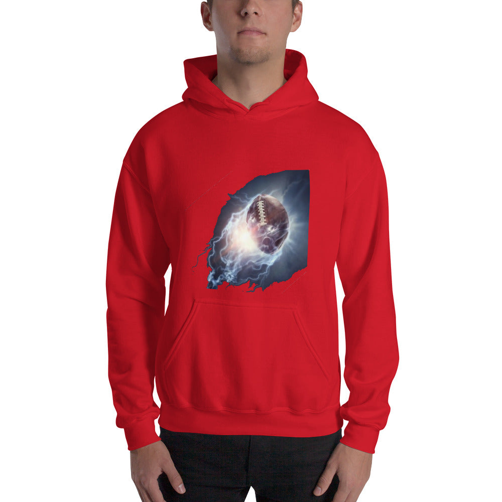 American Football Hoodie for Fans and Football Lovers  Motivational Unisex Hoodie