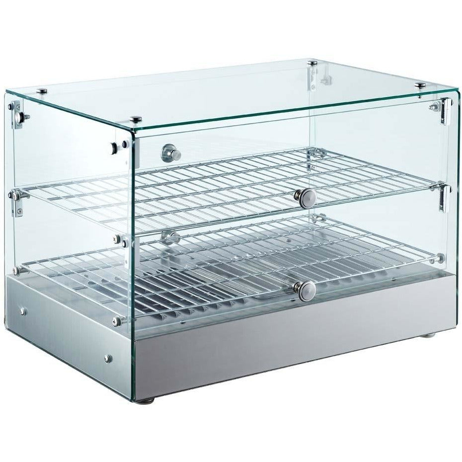 Buy Commercial Countertop Heated Display Case With Straight Glass