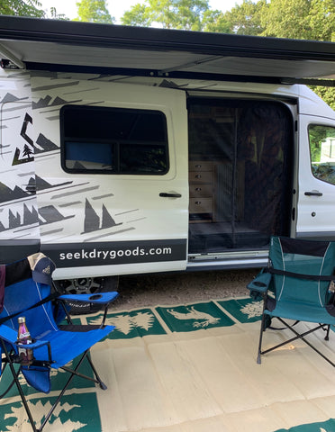 Mesh Screen Bug Door Van Conversion