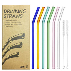 Reusable Glass Straws