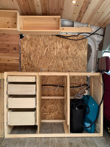 Van Build Cabinets