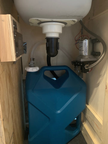 Ford Transit Van Conversion - water pump install