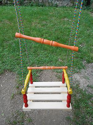 kids swing wooden