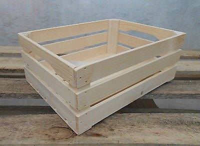 wooden crate box