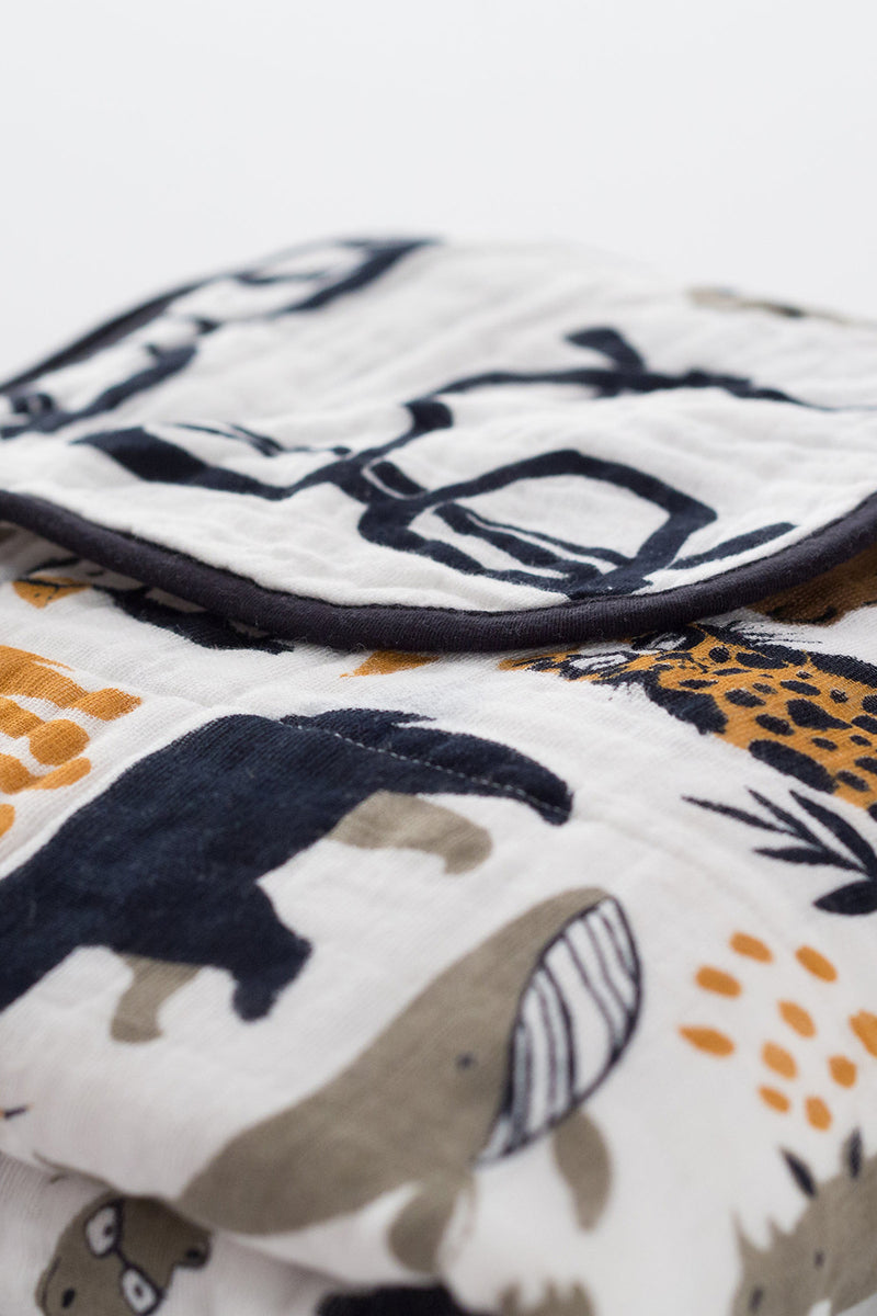 Zoology Reversible Quilt – Clementine Kids