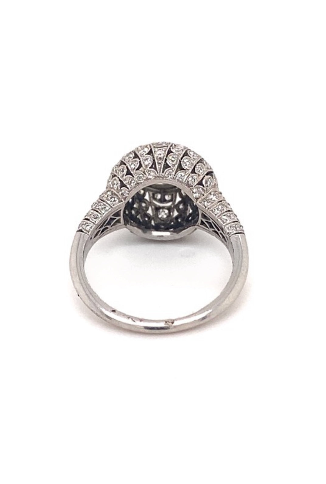 Art Deco Diamond Dome Ring