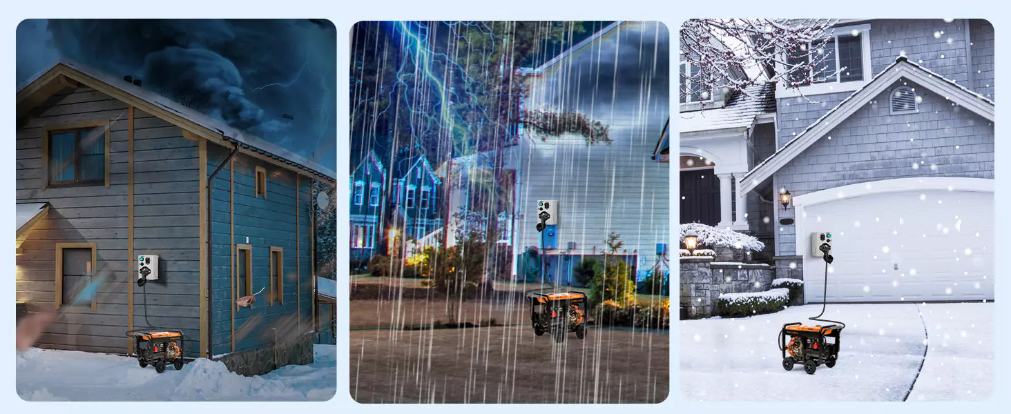 Application of generator transfer switch