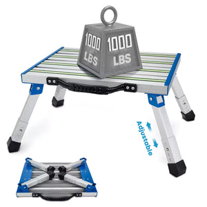 Camper Step Stool With Fluorescent Strip - Kohree