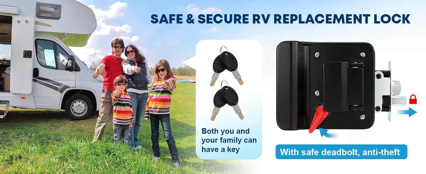 Sicheres und zuverlässiges Ersatzschloss für Wohnmobile