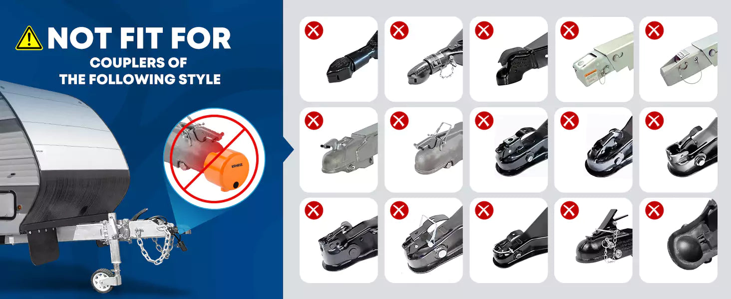 Kohree tow hitch lock of the following style