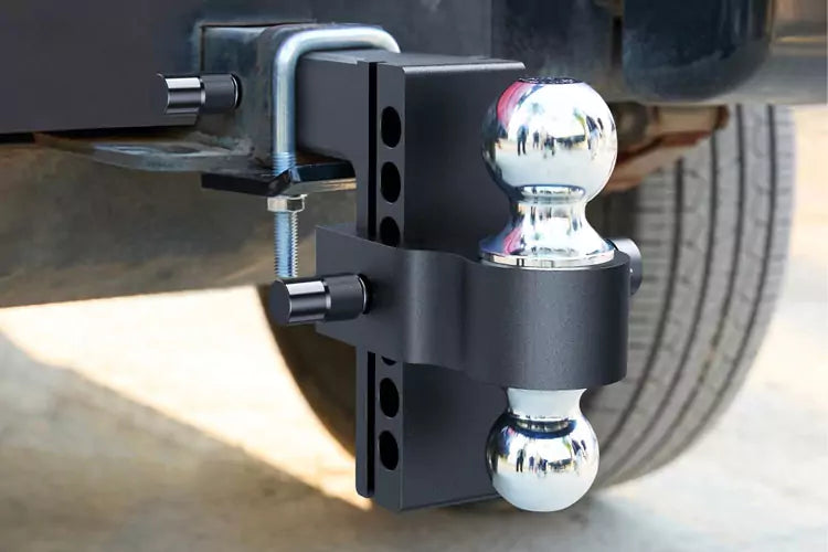 Guarding the hitch interface with trailer tow hitch
