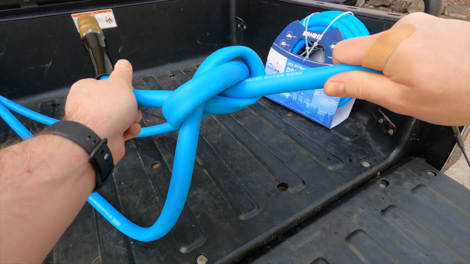 No kinking RV water hose