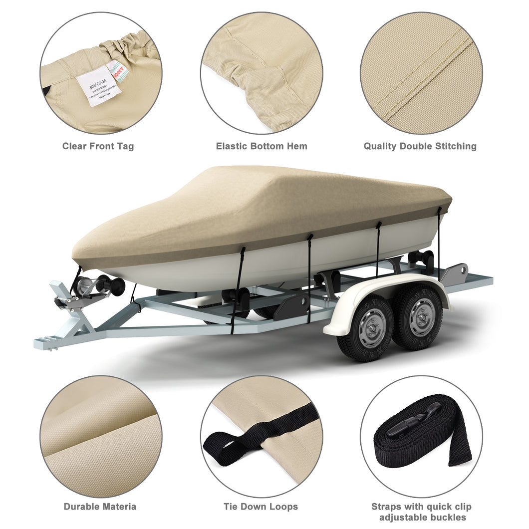 trailering wood runabout straps