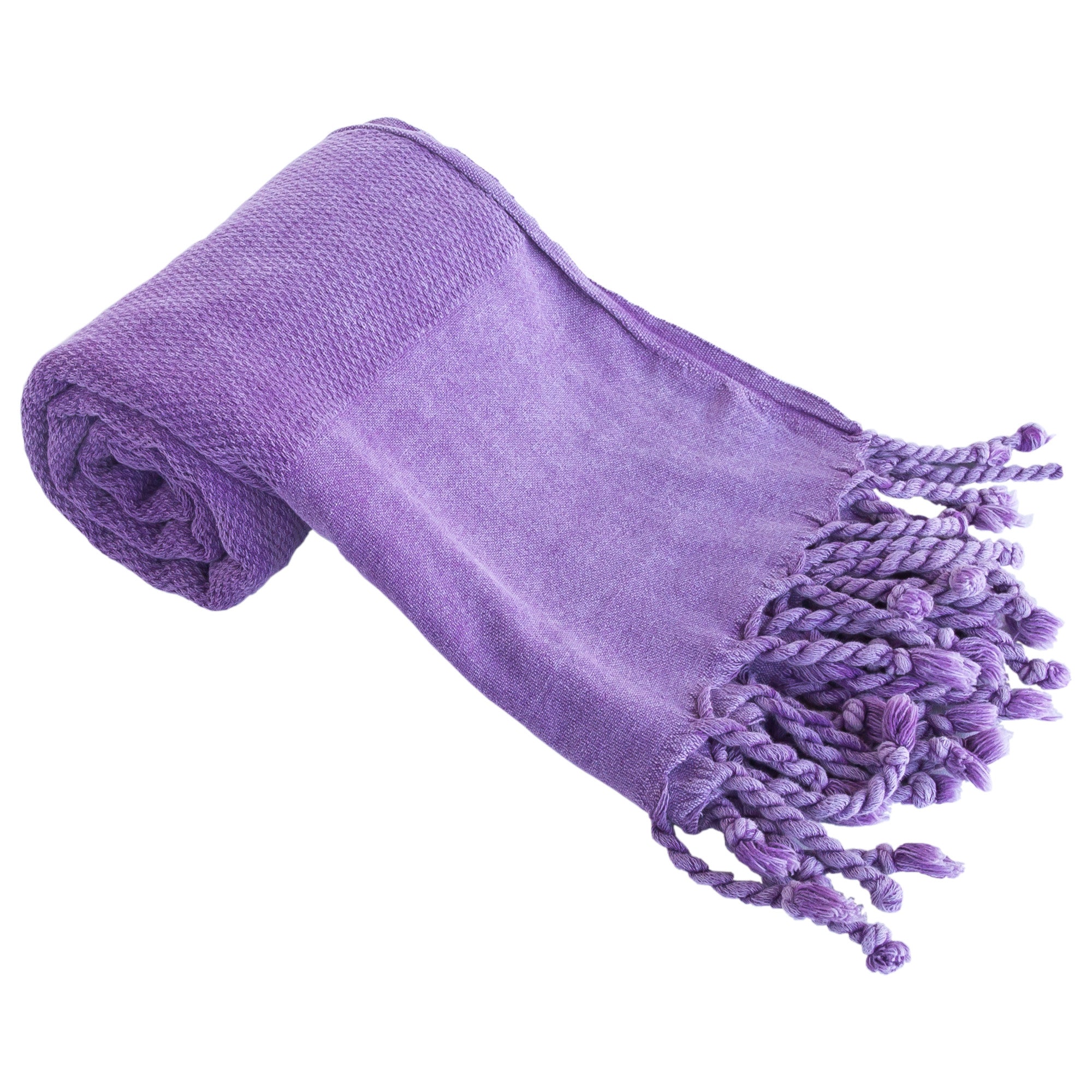 purple beach towel