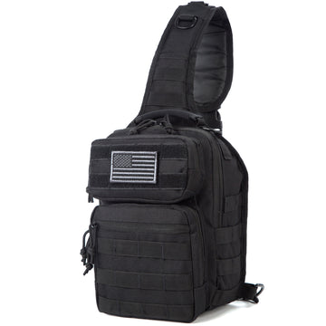 Protec Black Molle Mini EDC Pouch Organiser