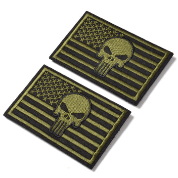 20 Pieces Tactical Morale Embroidery Patch Military Funny Patch Full  Embroidered Appliques for Tactical Gear