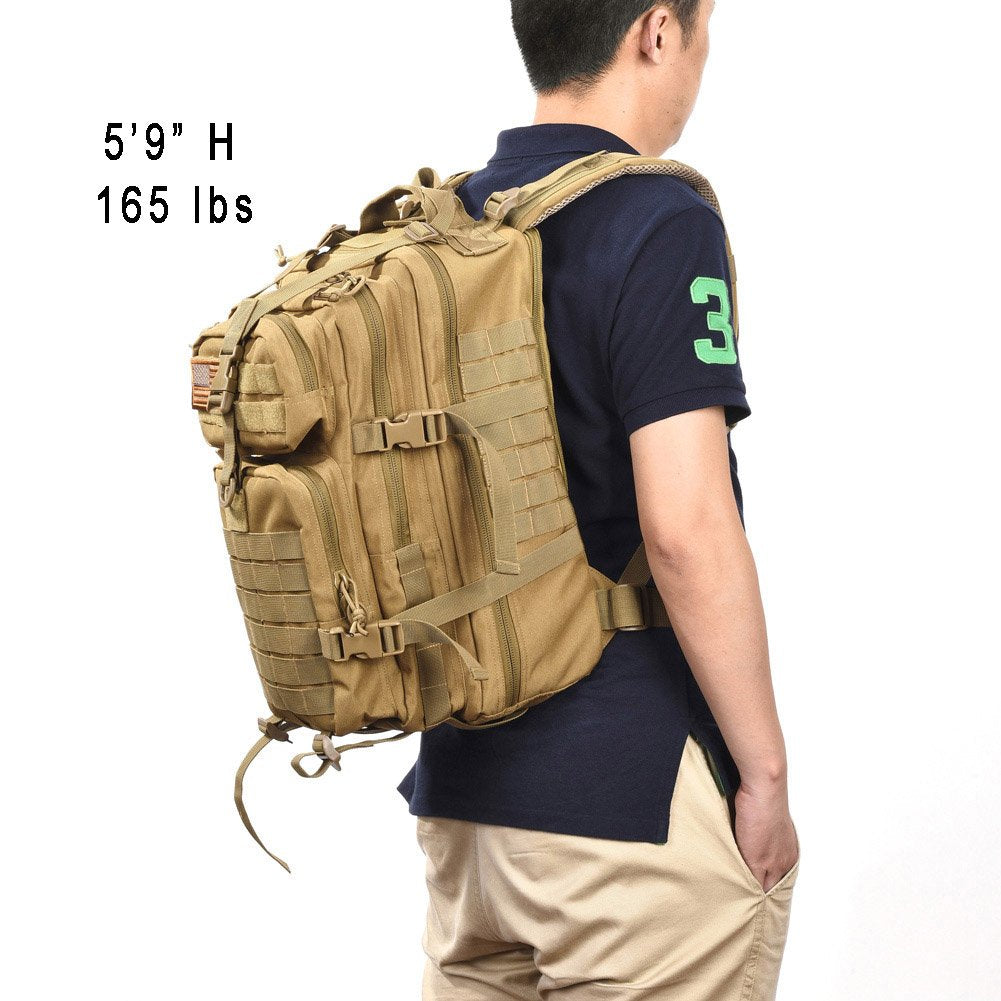 Custom Sample - Military Tactical Backpack Small Assault Pack Army Mol –  Ding Yi