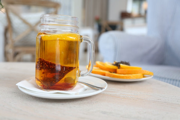 Fruitwater met appelsien