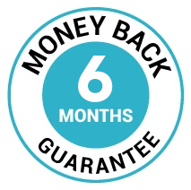 6 month money back guarantee