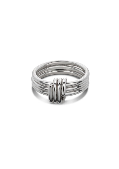 Double Ring Silver | NO MORE accessories – NO MORE ACCESSORIES