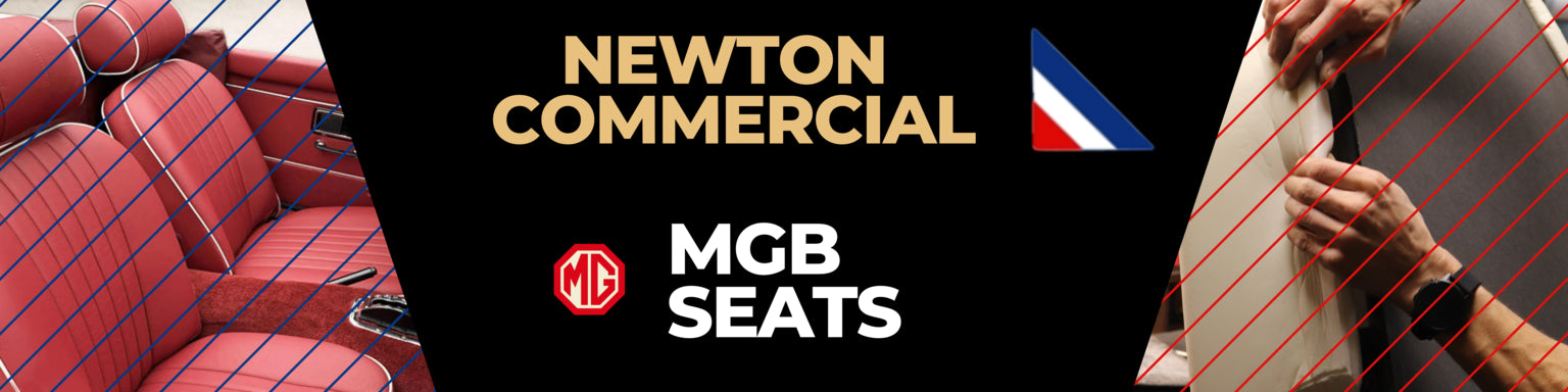 NEWTON COMMERCIAL MG MGB ORIGINAL SEAT COVERS