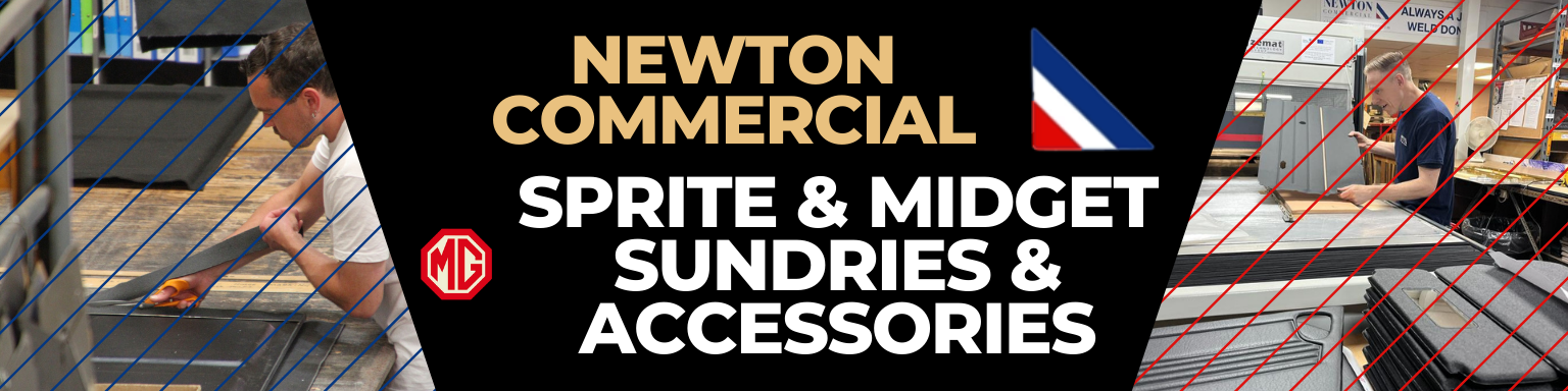 NEWTON COMMERCIAL MG MIDET AND SPRITE CLASSIC CAR PARTS