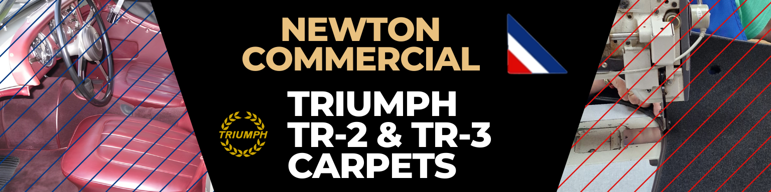 NEWTON COMMERCIAL CLASSIC TRIUMPH TR2 & TR3 CARPET SET