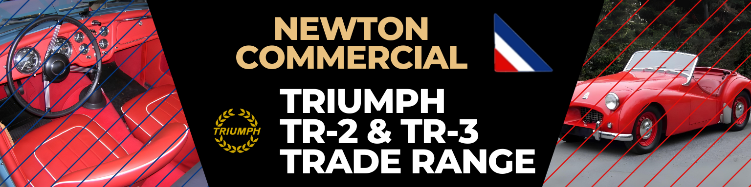 NEWTON COMMERCIAL TRIUMPH TR2 & TR3 CLASSIC CAR INTERIOR TRIM