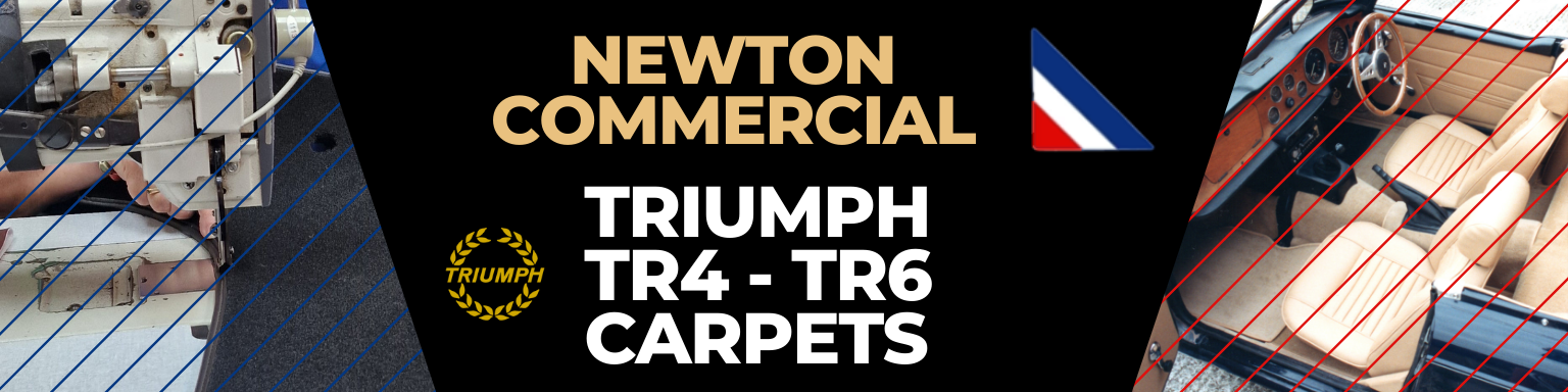 NEWTON COMMERCIAL CLASSIC TRIUMPH TR4 - TR6 MOULDED CARPET SET