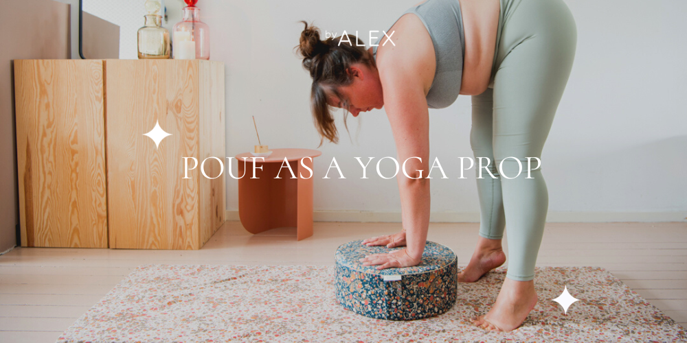 yoga prop: your meditation pouf