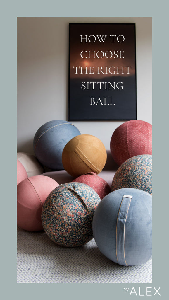 how to choose the right size sitting ball