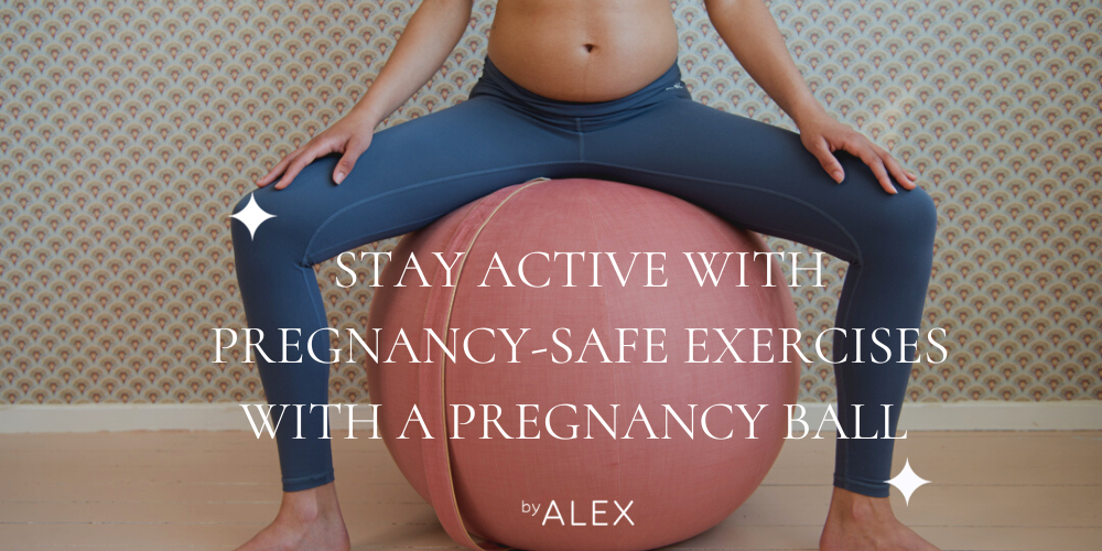 Stay Active with Pregnancy-Safe Exercises with a Pregnancy Ball