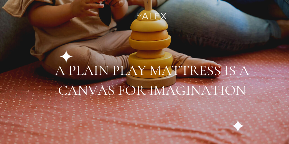 Play mattress for open end play