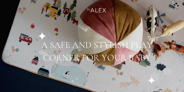 safe and stylish playcorner for your baby