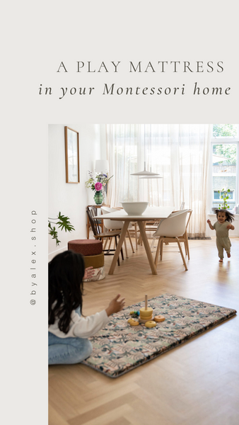 play mattress in your montessori home