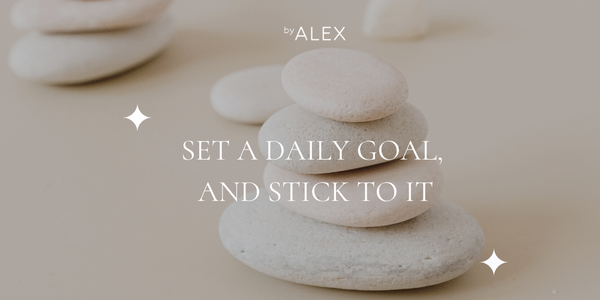 set a daily goal