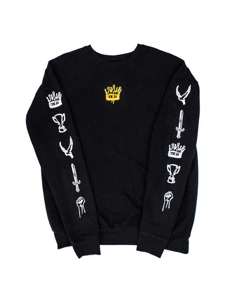 Oversized Crown Sweatshirt – Askannyc