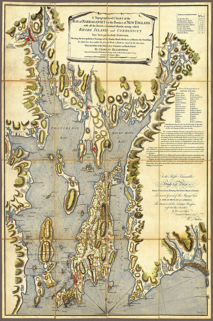 Narragansett Bay Map 1777 Blaskowitz Battlemaps Us   Narangansset 1777 Blaskowitz  58382.1429892517.1280.1280 