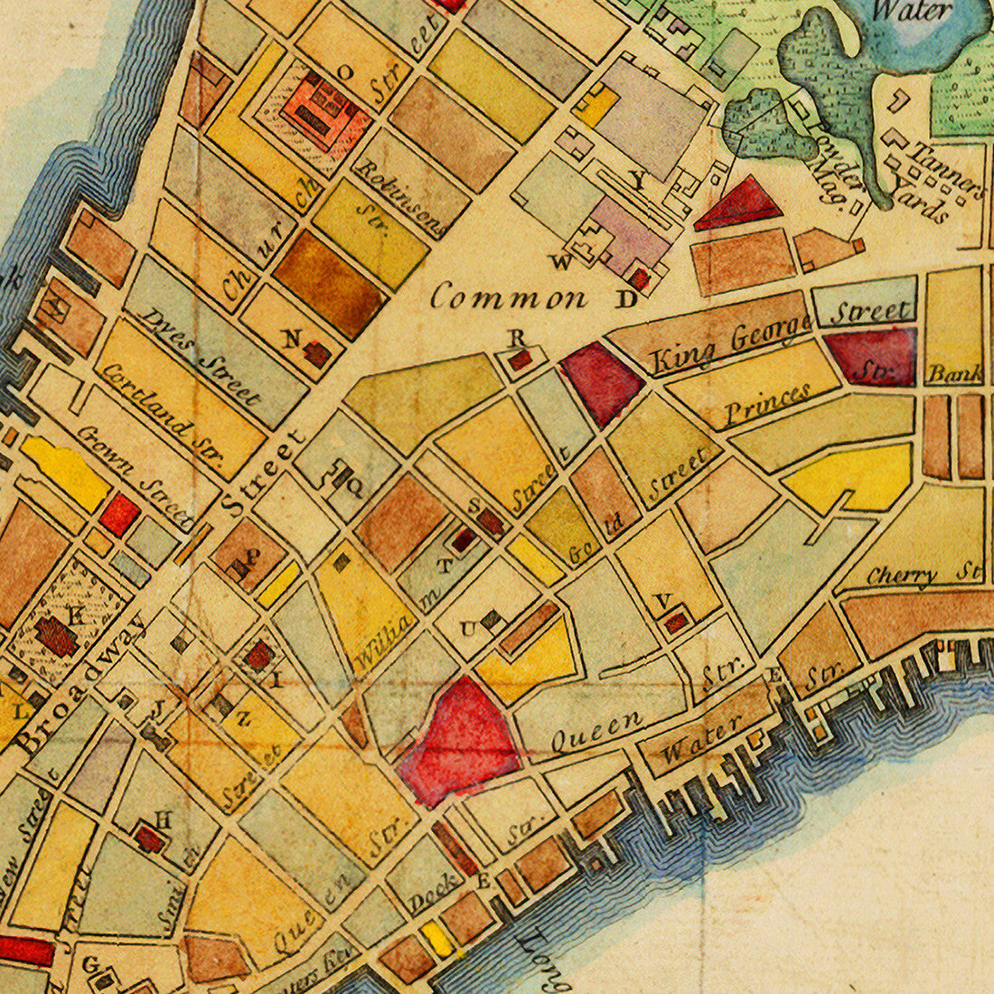 City Plan of New York, 1776, Revolutionary Era Map | Battlemaps.us