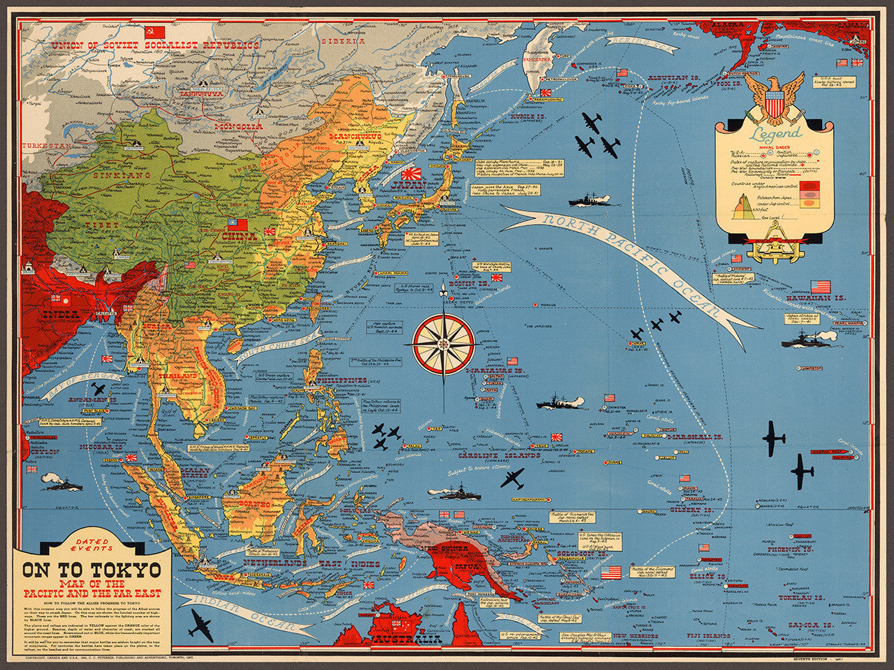 U.S. Navy Action and Operational Reports from World War II, Pacific Theater national archives