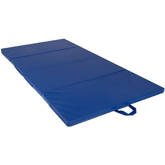 Foldable Gymnastics Mat carry handles 8ft x 4ft x 50mm Pink or Blue